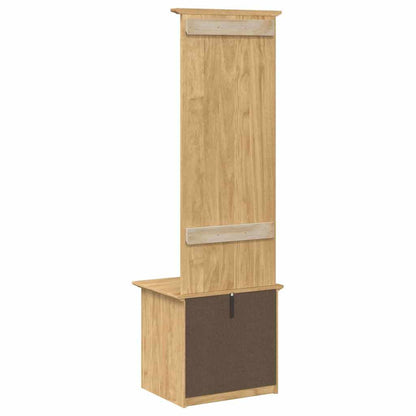 Kabinet Na Chodbu Bodo Medová Hnědá 50 X 40 X 156,7 Cm