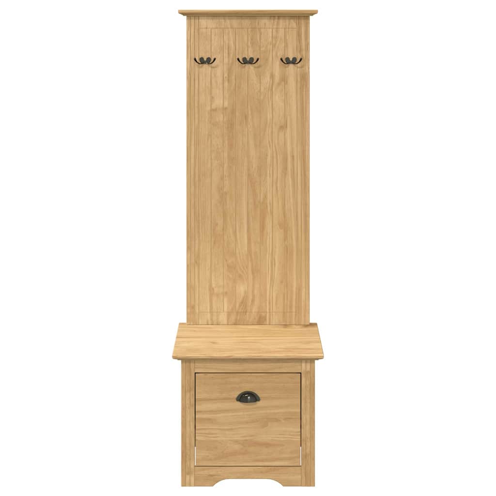 Kabinet Na Chodbu Bodo Medová Hnědá 50 X 40 X 156,7 Cm