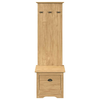 Kabinet Na Chodbu Bodo Medová Hnědá 50 X 40 X 156,7 Cm
