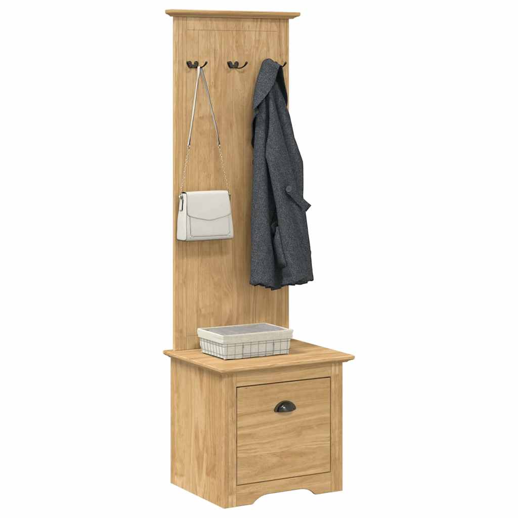 Kabinet Na Chodbu Bodo Medová Hnědá 50 X 40 X 156,7 Cm