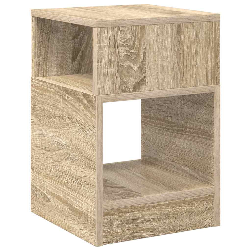 Odkládací Stolek 2 Ks Sonoma Dub 30,5 X 30 X 45 Cm