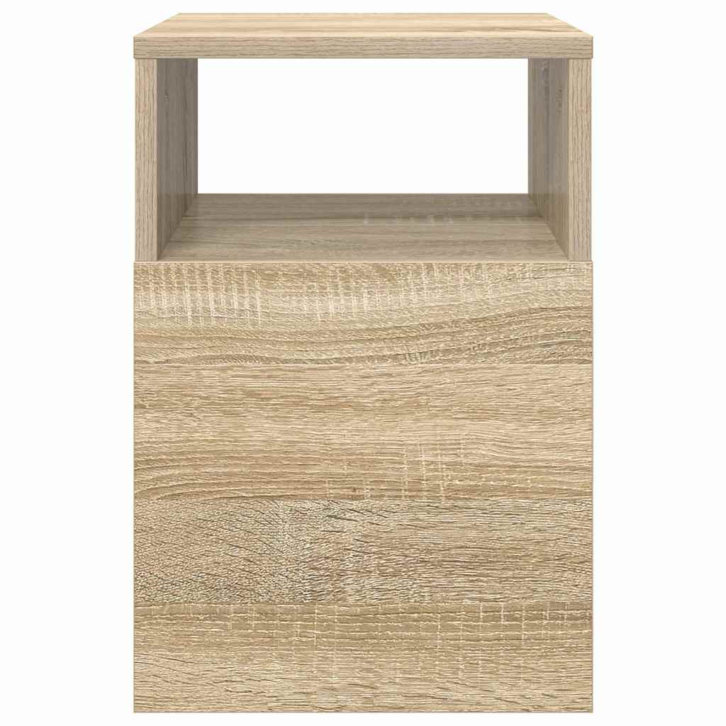 Odkládací Stolek 2 Ks Sonoma Dub 30,5 X 30 X 45 Cm