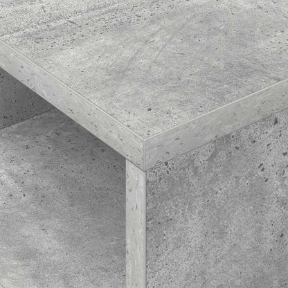 Odkládací Stolek 2 Ks Betonově Šedá 30,5 X 30 X 45 Cm
