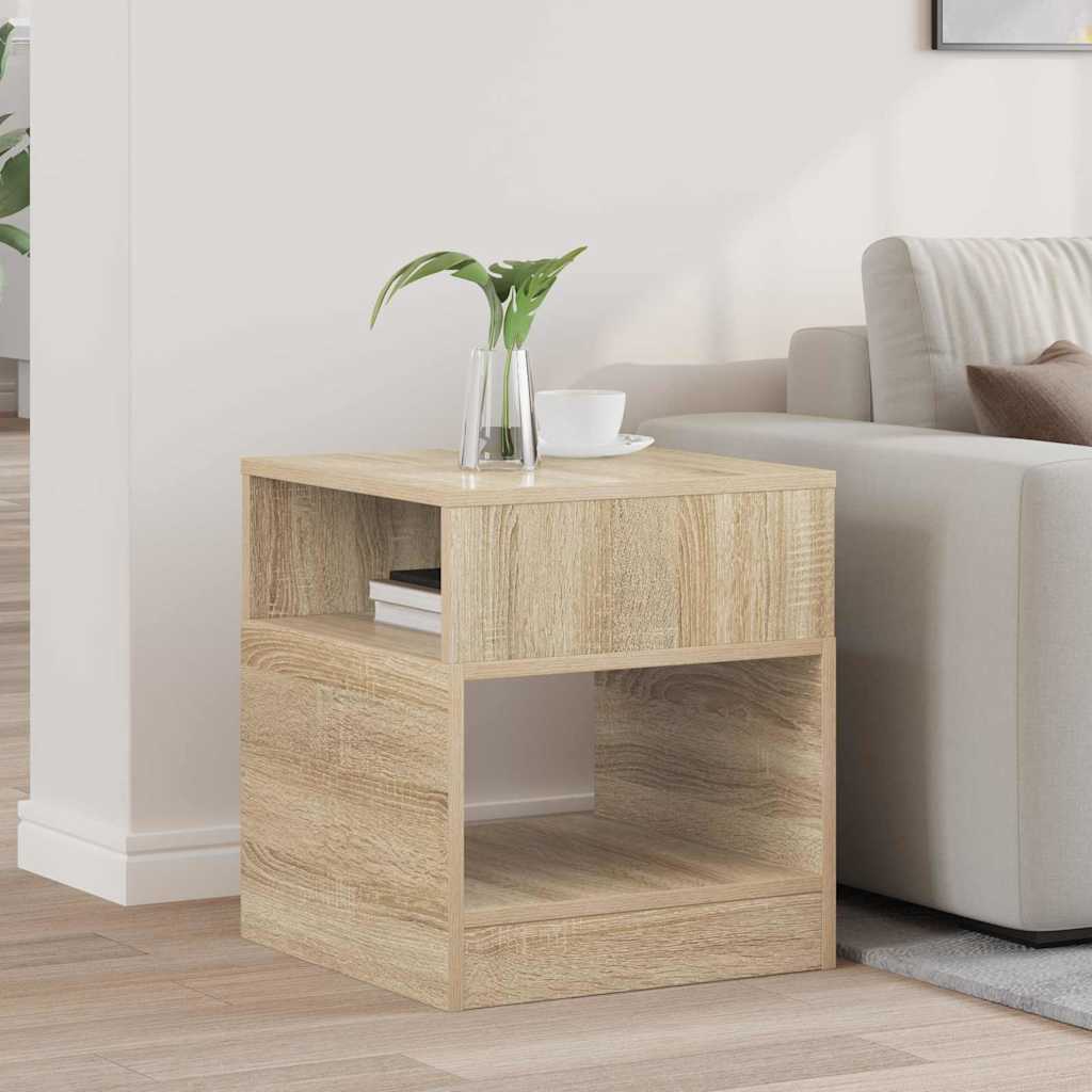 Odkládací Stolek Sonoma Dub 40,5 X 40 X 45 Cm Kompozitní Dřevo
