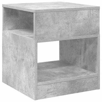 Odkládací Stolek Betonově Šedá 40,5 X 40 X 45 Cm