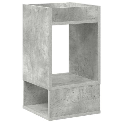 Odkládací Stolek Betonově Šedá 30 X 30 X 56 Cm Kompozitní Dřevo