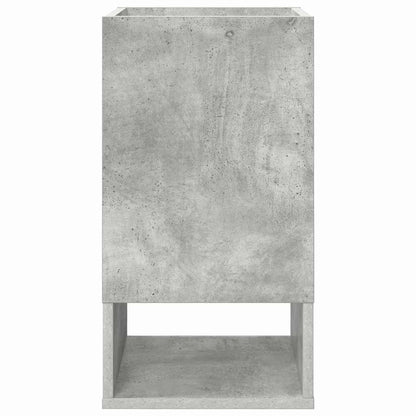 Odkládací Stolek Betonově Šedá 30 X 30 X 56 Cm Kompozitní Dřevo