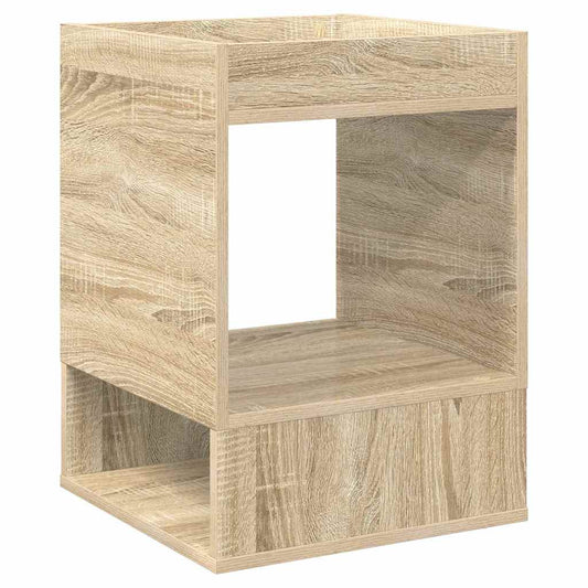 Odkládací Stolek Sonoma Dub 40 X 40 X 56 Cm Kompozitní Dřevo