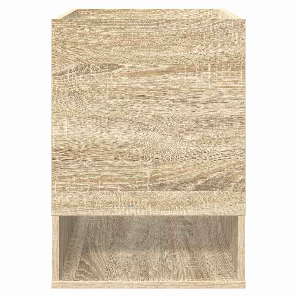 Odkládací Stolek Sonoma Dub 40 X 40 X 56 Cm Kompozitní Dřevo
