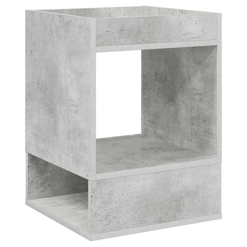 Odkládací Stolek 2 Ks Betonově Šedá 40 X 40 X 56 Cm