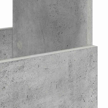 Regál Na Časopisy Betonově Šedá 102 X 30 X 45 Cm
