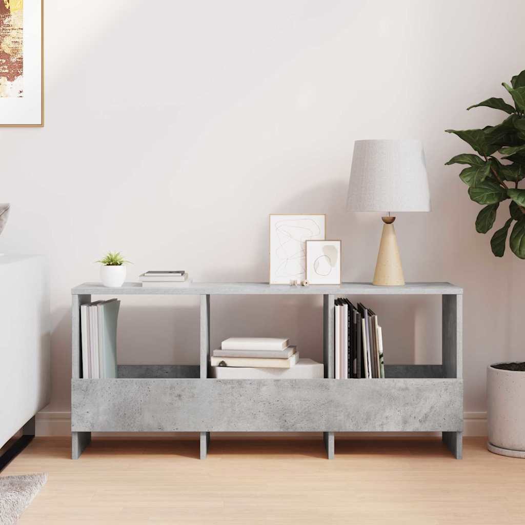 Regál Na Časopisy Betonově Šedá 102 X 30 X 45 Cm