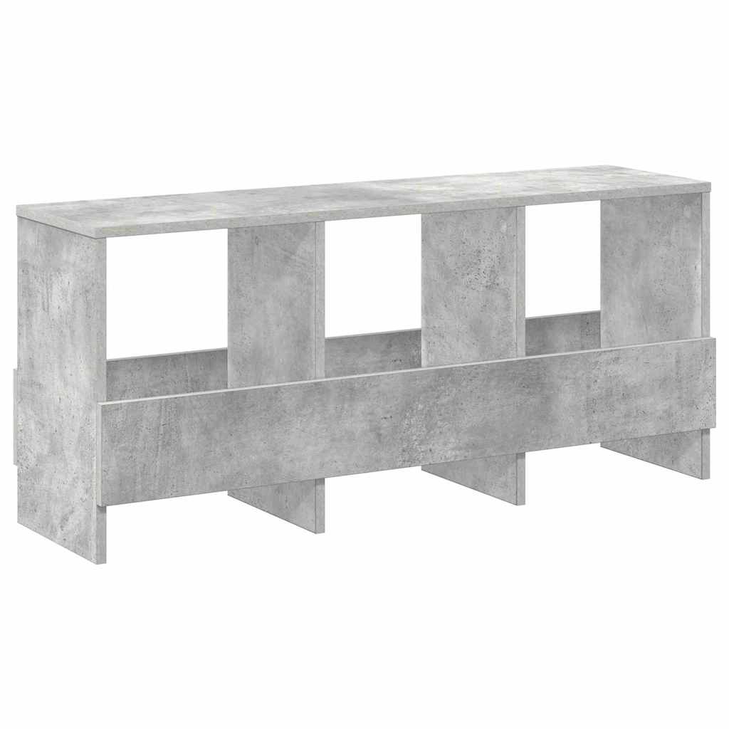 Regál Na Časopisy Betonově Šedá 102 X 30 X 45 Cm