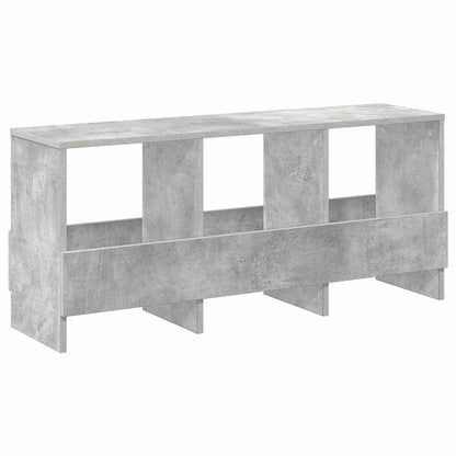 Regál Na Časopisy Betonově Šedá 102 X 30 X 45 Cm
