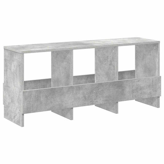 Regál Na Časopisy Betonově Šedá 102 X 30 X 45 Cm