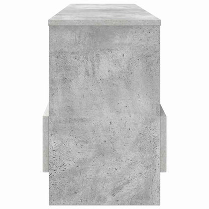 Regál Na Časopisy Betonově Šedá 102 X 30 X 45 Cm