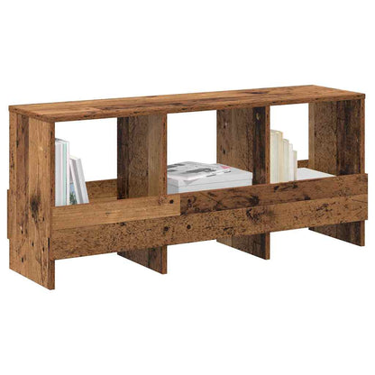Regál Na Časopisy Staré Dřevo 102 X 30 X 45 Cm