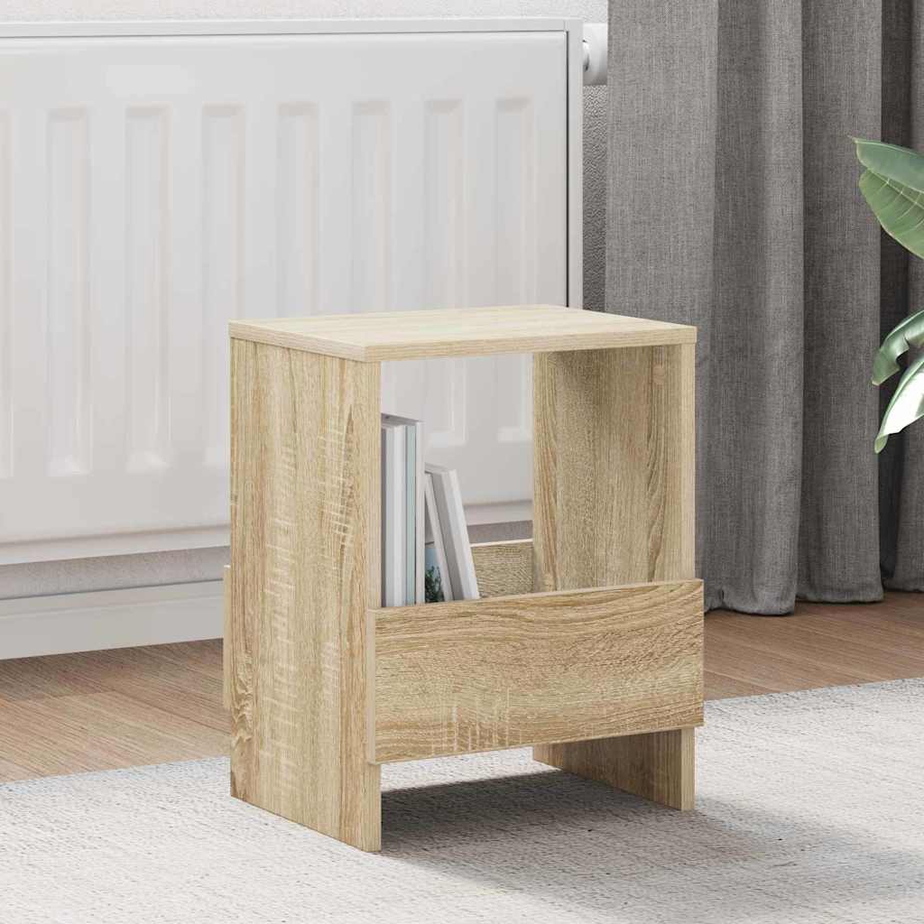 Regál Na Časopisy 2 Pcs Sonoma Dub 35 X 30 X 45 Cm