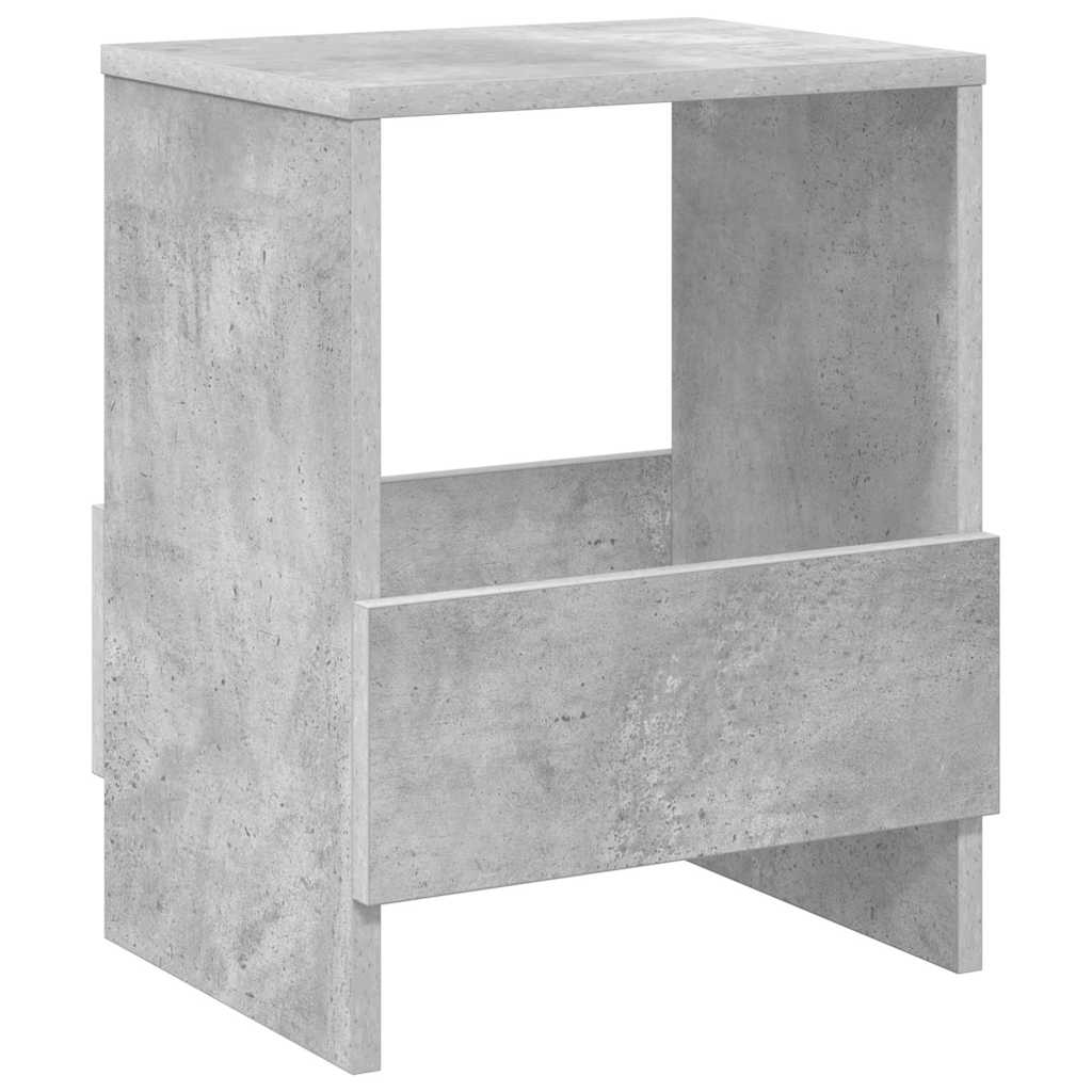 Regál Na Časopisy 2 Pcs Betonově Šedá 35 X 30 X 45 Cm