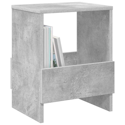 Regál Na Časopisy 2 Pcs Betonově Šedá 35 X 30 X 45 Cm