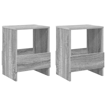 Regál Na Časopisy 2 Pcs Šedá Sonoma 35 X 30 X 45 Cm