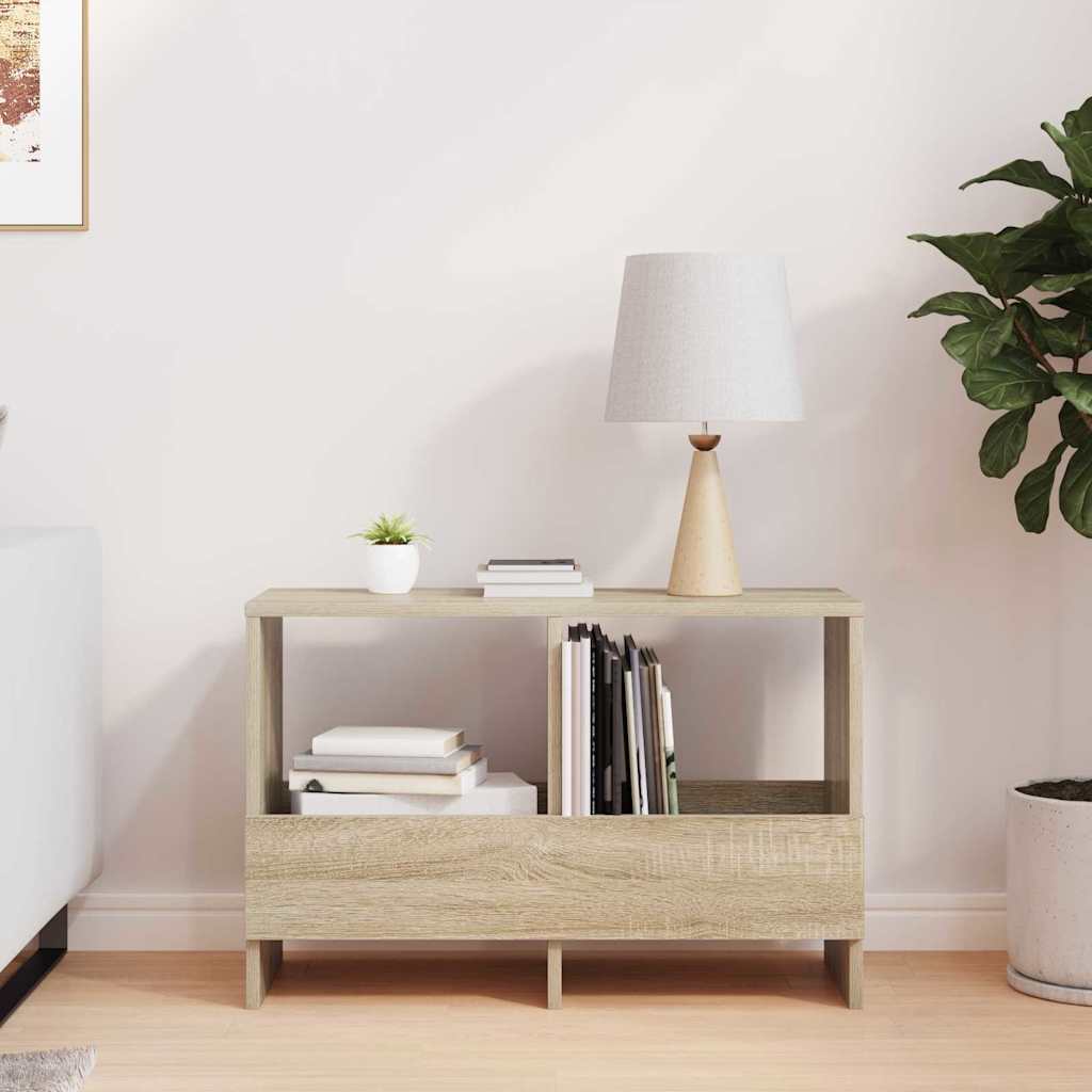 Regál Na Časopisy Sonoma Dub 68,5 X 30 X 45 Cm