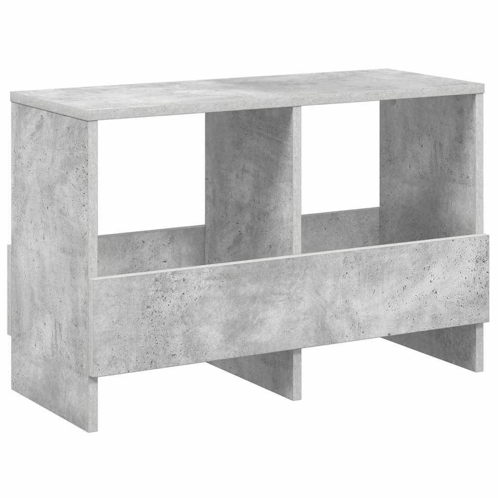 Regál Na Časopisy Betonově Šedá 68,5 X 30 X 45 Cm