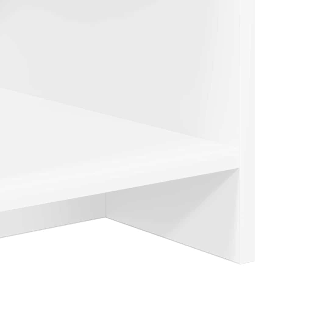 Televizní Stojan 102 X 35 X 45 Cm Bílá Kompozitní Dřevo