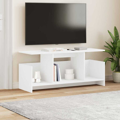 Televizní Stojan 102 X 35 X 45 Cm Bílá Kompozitní Dřevo
