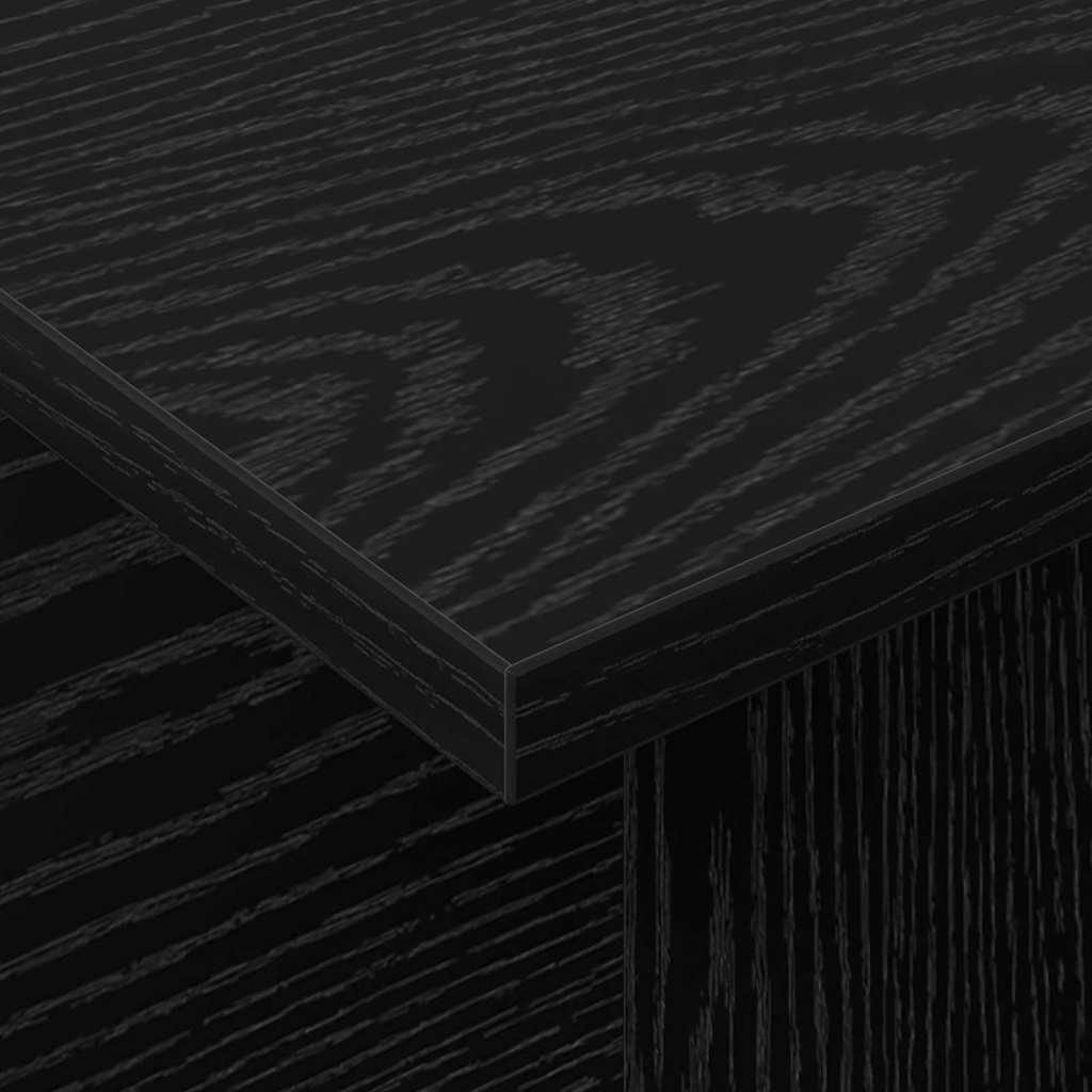 Televizní Stojan 102 X 35 X 45 Cm Černý Dub Kompozitní Dřevo
