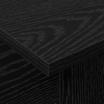 Televizní Stojan 102 X 35 X 45 Cm Černý Dub Kompozitní Dřevo