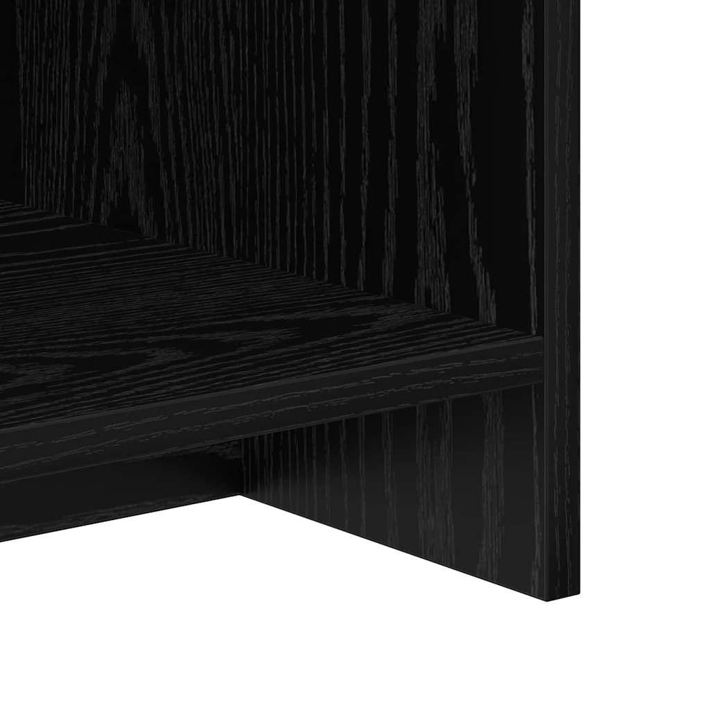 Televizní Stojan 102 X 35 X 45 Cm Černý Dub Kompozitní Dřevo
