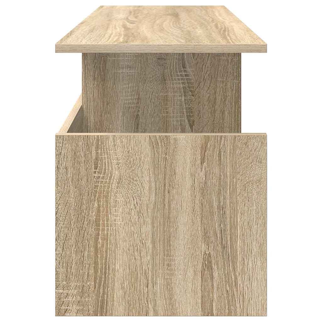 Televizní Stojan 102 X 35 X 45 Cm Sonoma Dub Kompozitní Dřevo