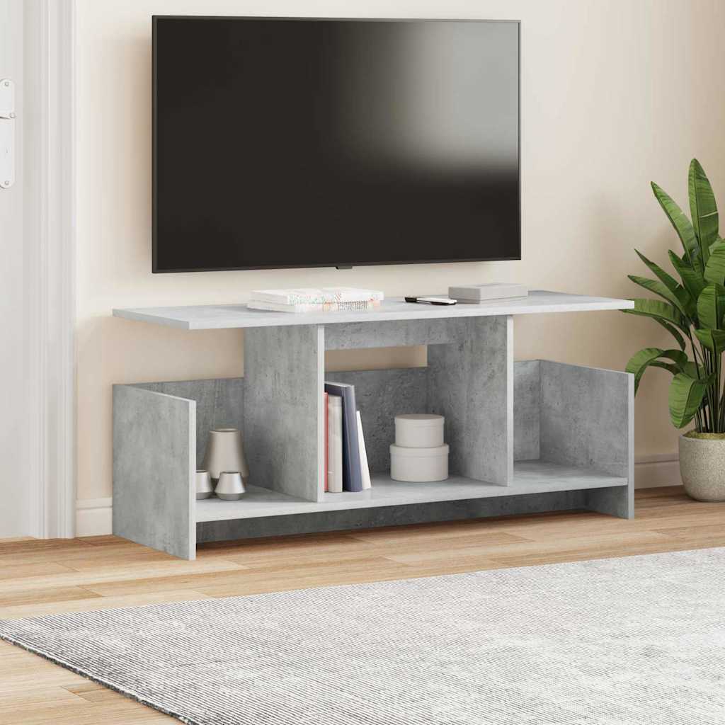 Televizní Stojan 102 X 35 X 45 Cm Betonově Šedá