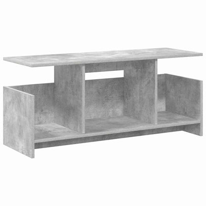 Televizní Stojan 102 X 35 X 45 Cm Betonově Šedá
