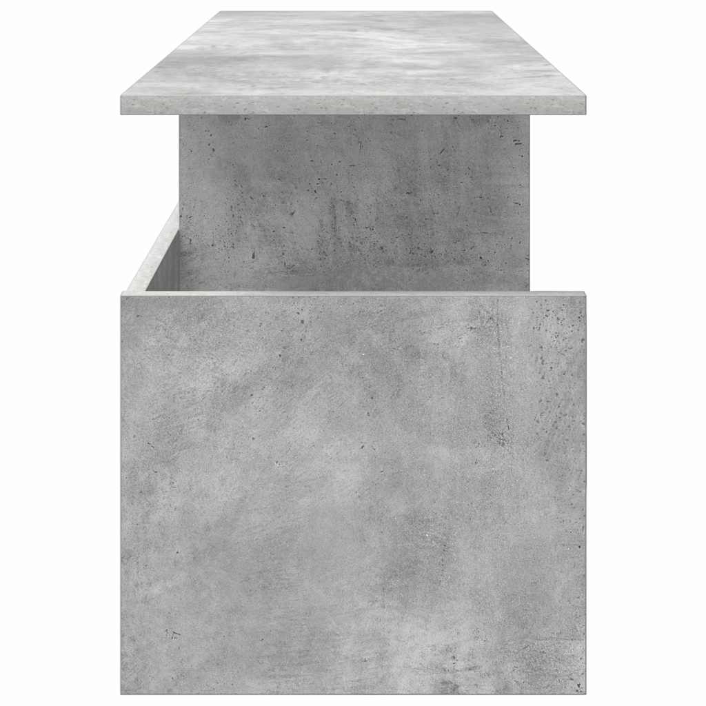 Televizní Stojan 102 X 35 X 45 Cm Betonově Šedá
