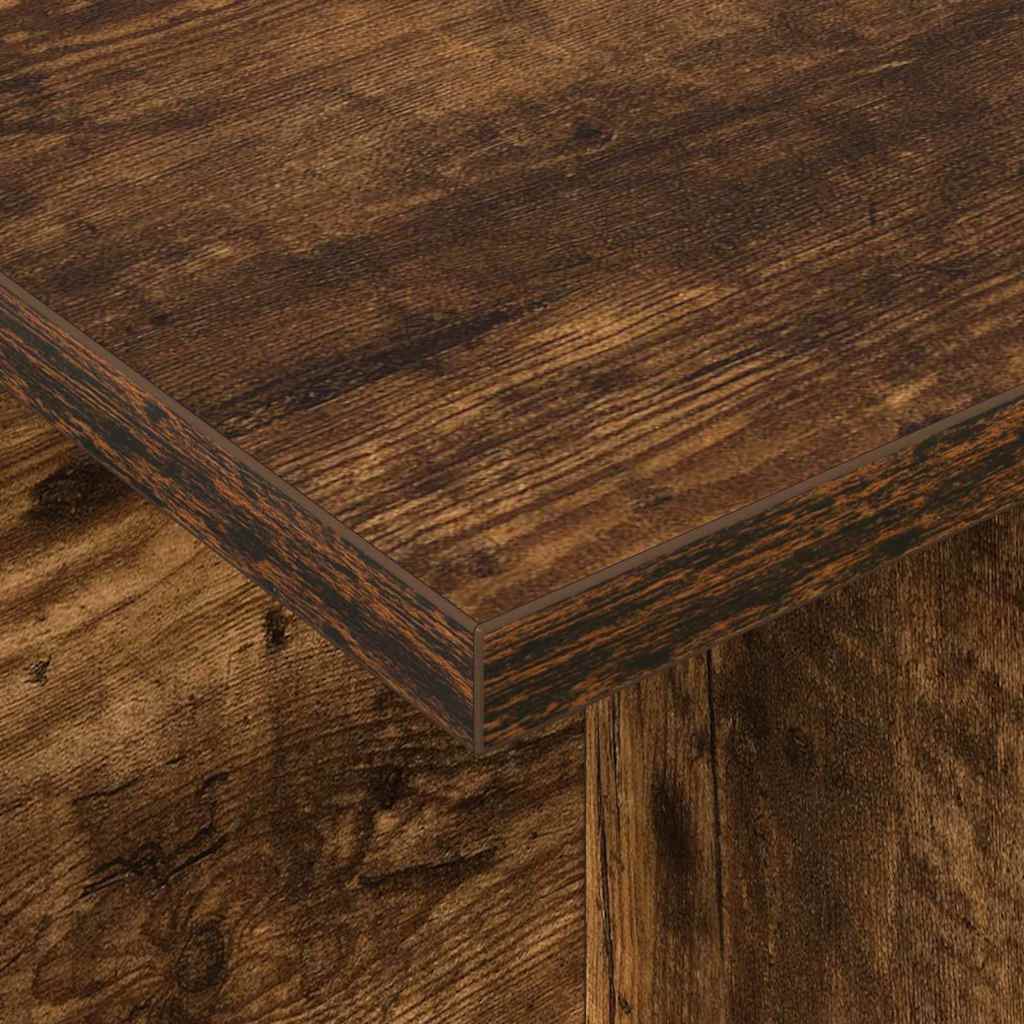 Televizní Stojan 102 X 35 X 45 Cm Kouřový Dub Kompozitní Dřevo