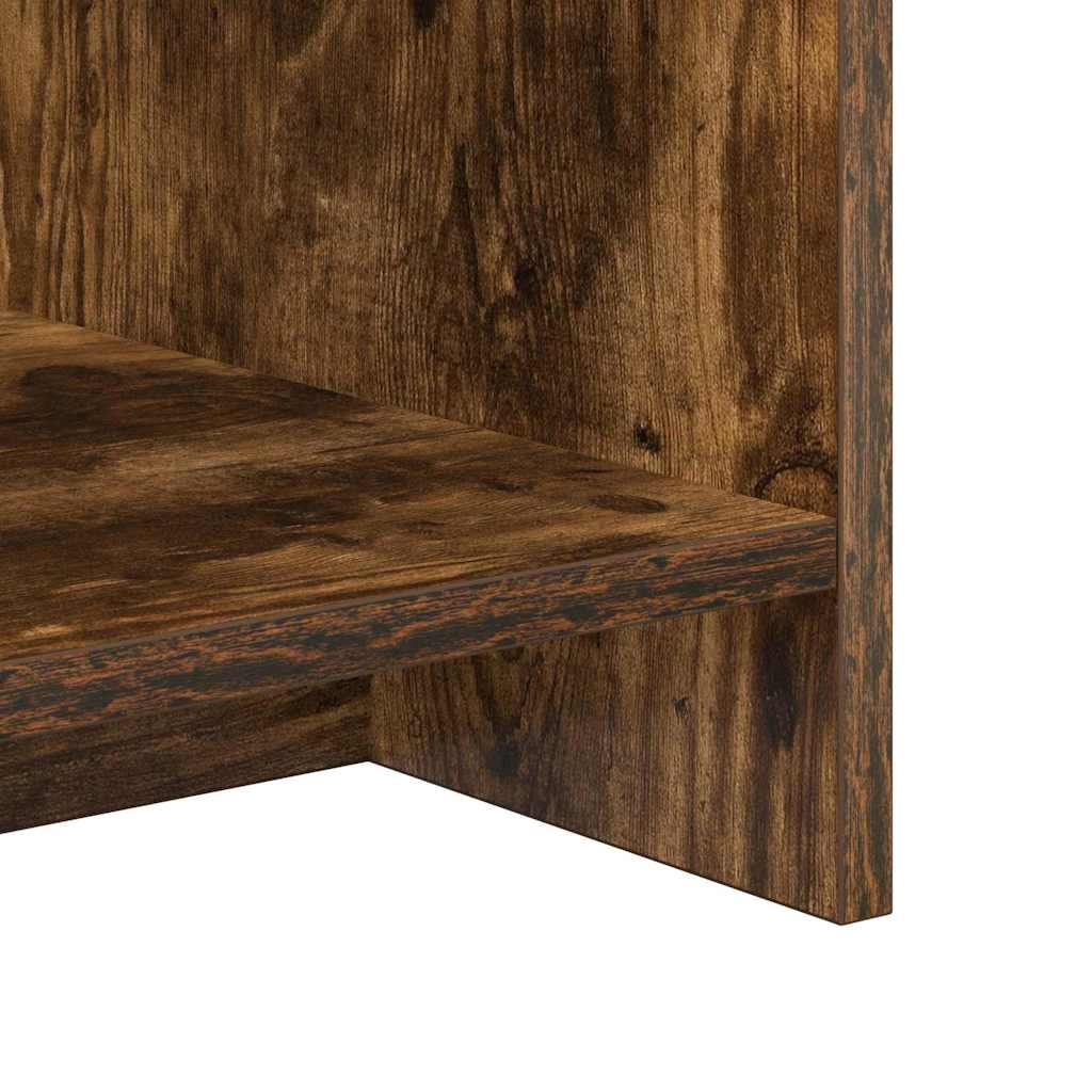 Televizní Stojan 102 X 35 X 45 Cm Kouřový Dub Kompozitní Dřevo