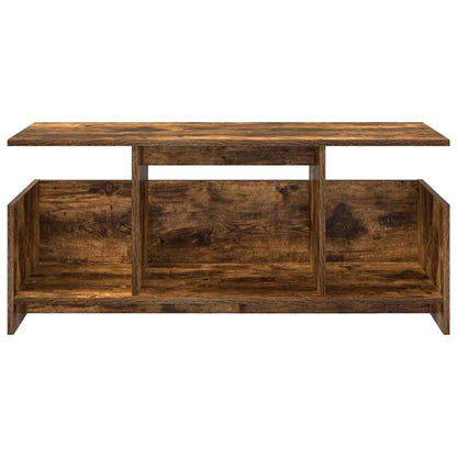 Televizní Stojan 102 X 35 X 45 Cm Kouřový Dub Kompozitní Dřevo