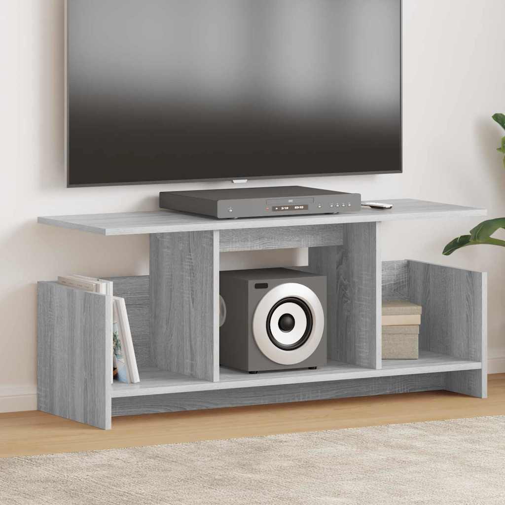 Televizní Stojan 102 X 35 X 45 Cm Šedá Sonoma Kompozitní Dřevo