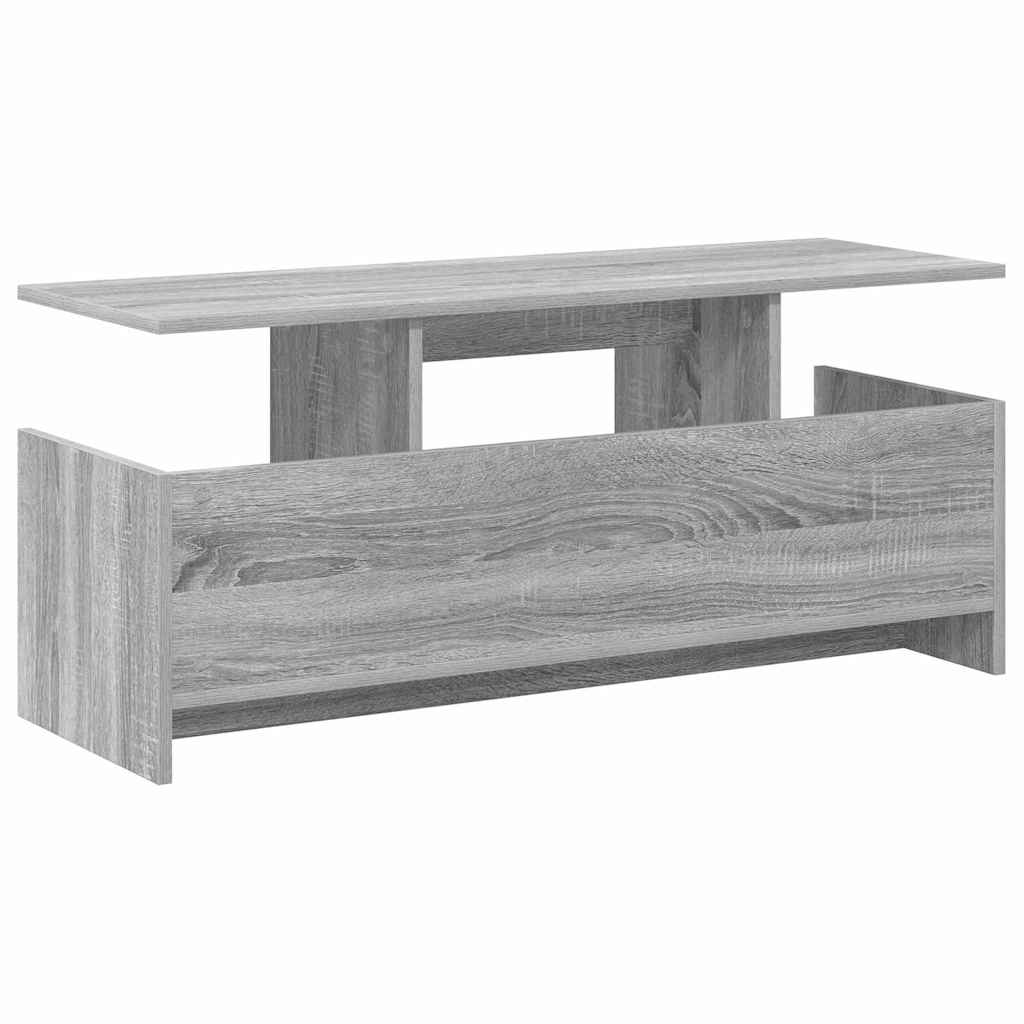 Televizní Stojan 102 X 35 X 45 Cm Šedá Sonoma Kompozitní Dřevo