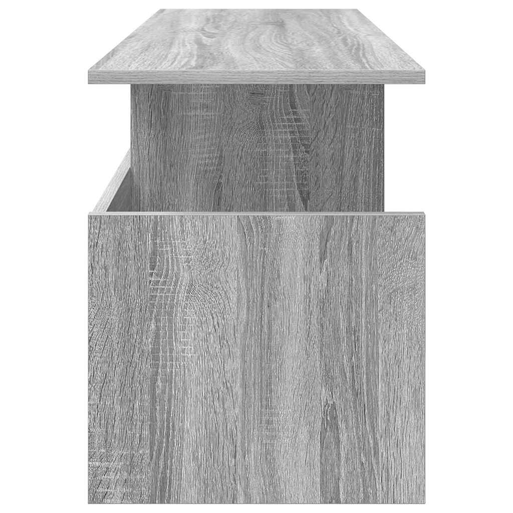 Televizní Stojan 102 X 35 X 45 Cm Šedá Sonoma Kompozitní Dřevo