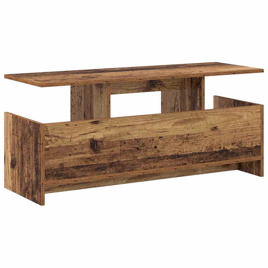 Televizní Stojan 102 X 35 X 45 Cm Staré Dřevo Kompozitní Dřevo