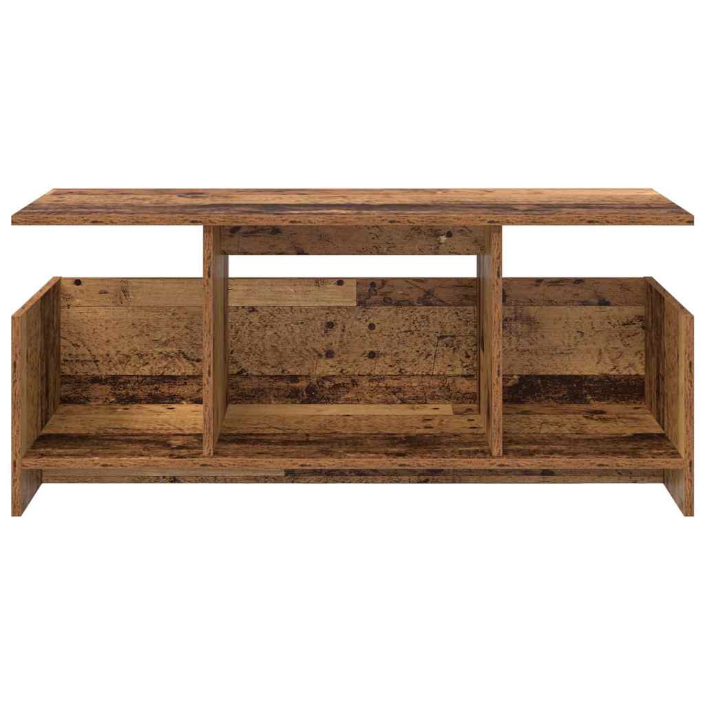 Televizní Stojan 102 X 35 X 45 Cm Staré Dřevo Kompozitní Dřevo