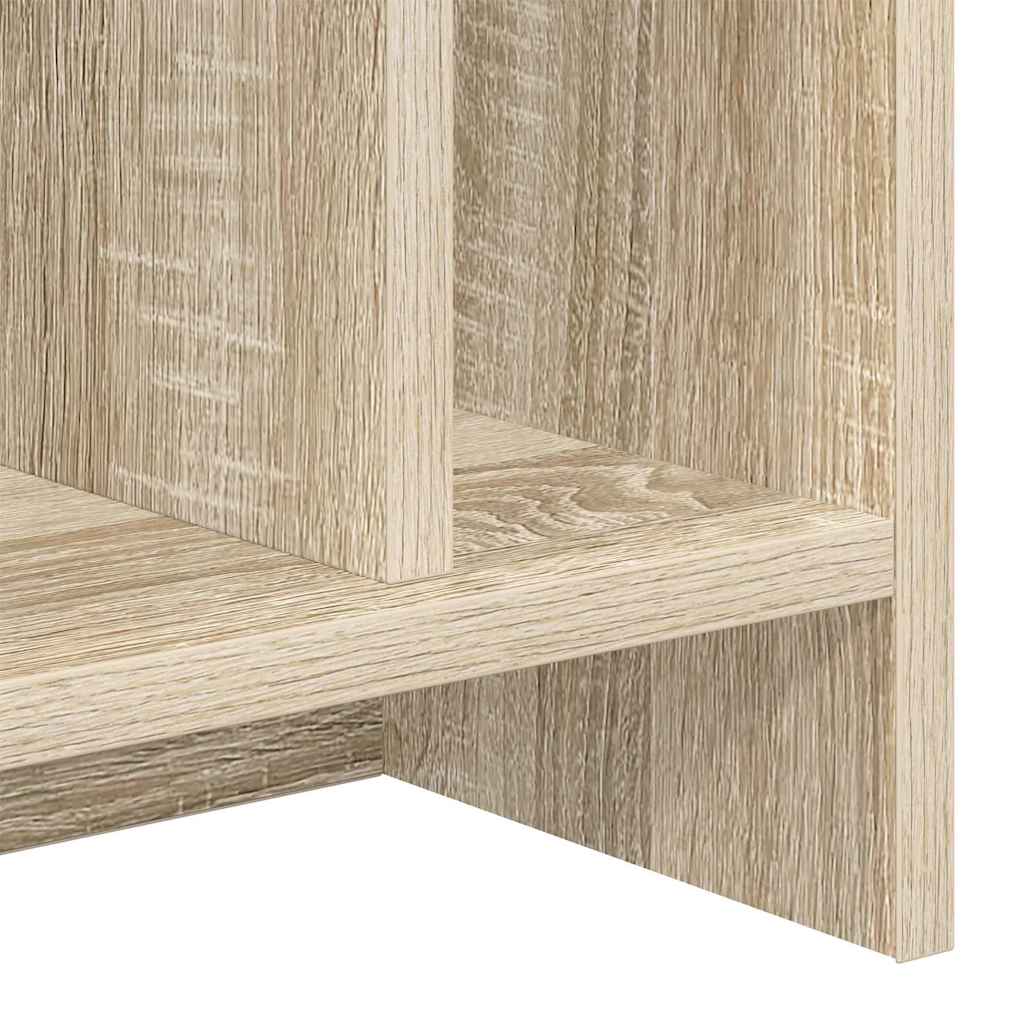 Televizní Stojan 2 Pcs Sonoma Dub Kompozitní Dřevo