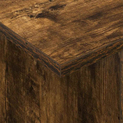 Televizní Stojan 50 X 35 X 45 Cm Kouřový Dub Kompozitní Dřevo