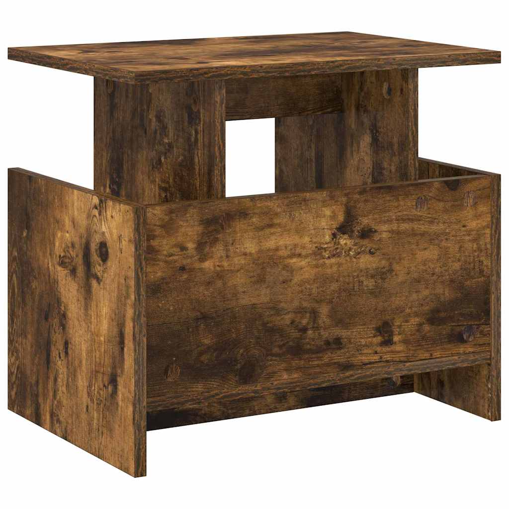 Televizní Stojan 50 X 35 X 45 Cm Kouřový Dub Kompozitní Dřevo