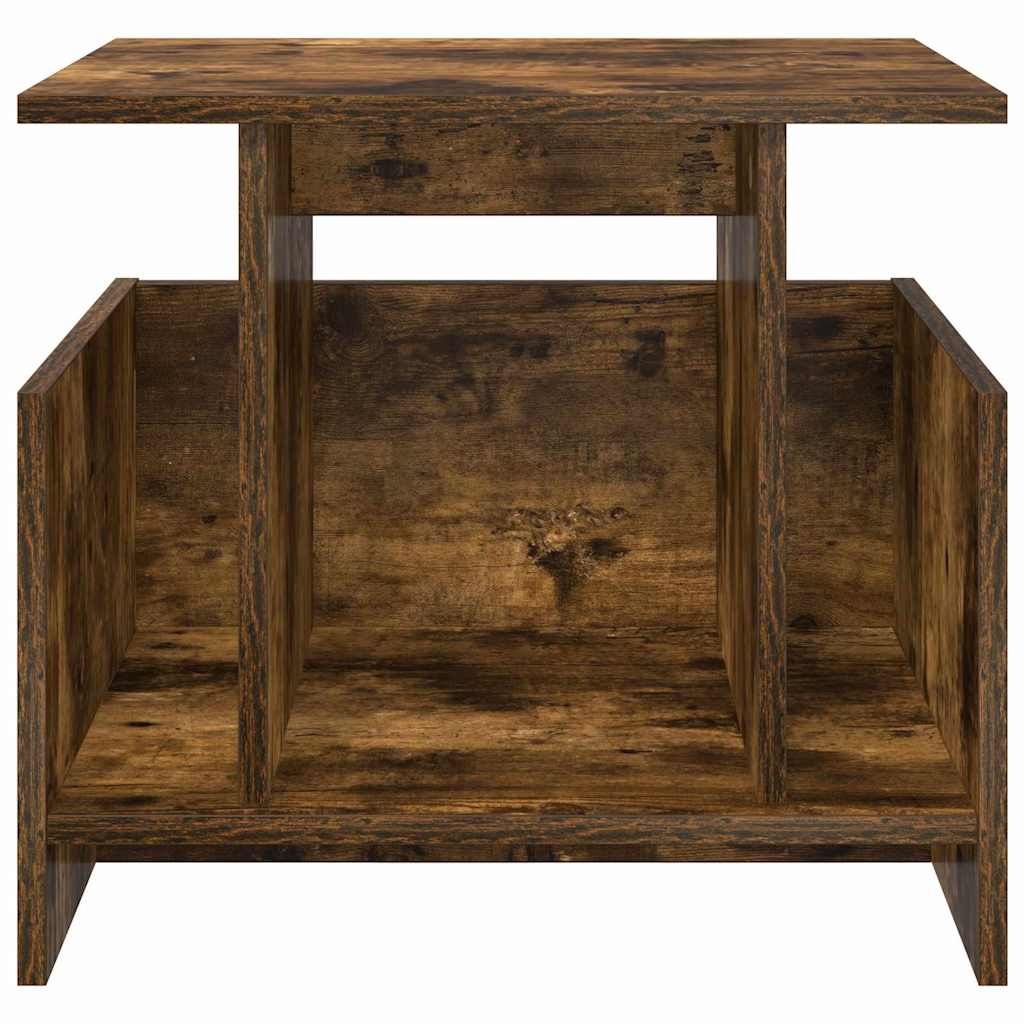 Televizní Stojan 50 X 35 X 45 Cm Kouřový Dub Kompozitní Dřevo