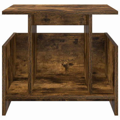 Televizní Stojan 50 X 35 X 45 Cm Kouřový Dub Kompozitní Dřevo