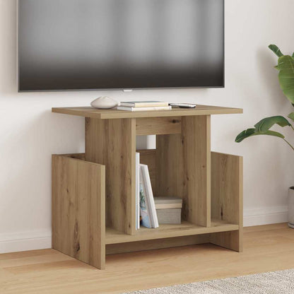 Televizní Stojan 2 Pcs Artisanový Dub Kompozitní Dřevo